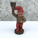 Ceramic pixie 
candlestick, 
15cm high, 5cm 
in diameter * 
With charming 
expression and 
patina *