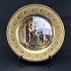Diameter 20.5 
cm.
Italian plate 
from the middle 
of the 19th 
century, 
decorated with 
gold and ...