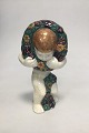 Aluminia by 
Rasmus Harboe. 
Angel with 
flowers around 
head no. 
988/816. Made 
in year 1913. 
...
