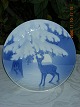 Bing & Groedahl 
porcelain. B&G 
Christmas 
plate, 
Christmas Night 
Expectations, 
from 1905. 1. 
...