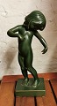 Green glazed 
figure in 
ceramic by 
Venus Kalipygos 
by Kai Nielsen 
for Peter 
Ipsen's Widow. 
The ...