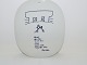 Royal Copenhagen
Piet Hein plate with poem (gruk)