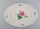 Large antique 
Meissen serving 
dish in 
hand-painted 
porcelain with 
pink roses. 
Early 20th ...