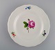 Antique Meissen 
dinner plate in 
hand-painted 
porcelain with 
flowers. Early 
20th ...