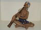 Large Dahl 
Jensen 
figurine, 
orientel flute 
player.
The factory 
mark tells, 
that this was 
...