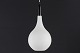 Scandinavian 
Mid Century 
Design
Teardrop 
sharped Pendant 
made
of white glass 
with top of ...