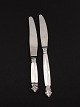 Georg Jensen 
acanthus knives 
20.5 and 22.5 
cm. Nr. 428167