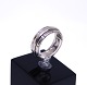 Ring of 925 
sterling silver 
stamped SMK.
Size - 62.