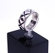 Ring of 925 
sterling silver 
stamped SC.
Size - 62.