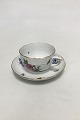 Herend 
Porcelain 
Hand-painted 
coffee cup and 
saucer with 
insects, 
butterflies and 
flower. Slight 
...