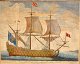 French artist 
(17th century): 
Vaisseau du 
Premier Rang 
portant 
Pavillon 
d'Admiral. 
Hand-colored 
...