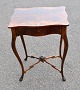 Danish nyrococo 
sewing table in 
polished 
mahogany, 19th 
century with 
capriole legs. 
Drawer with ...