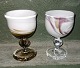Two "Cascade" 
glasses from 
Holmegaard 
Glasværk 
designed by Per 
Lütken. Both 
are signed and 
...