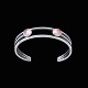 N.E. From. 
Sterling Silver 
Bangle with 
Rose Quartz. 
1960s
Designed by 
N.E. From 
Silversmithy 
...