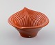 Jie, Sweden. 
Retro bowl in 
glazed 
ceramics. 
Beautiful glaze 
in dark orange 
tones. ...