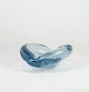 Glass bowl in 
ice blue color 
by Per Lütken 
for Holmegaard.
5 x 11 cm.