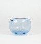 Glass bowl in 
ice blue color 
by Per Lütken 
for Holmegaard.
6,5 x 8 cm.