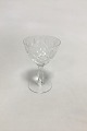 "Wienna 
Antique" Claret 
Glass /Sweet 
Wine from 
Lyngby Glass. 
H: 10 cm (3 
15/16"). Around 
1956.