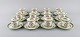 Wedgwood, 
England. Coffee 
service for 12 
people in 
hand-painted 
porcelain with 
flower 
decoration ...