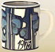 4 pcs in stock
1975 Bodil 
Buch	 Royal 
Copenhagen 
Aluminia 
Faience Large 
Anual Mugs with 
silver ...