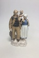 Bing & Grondahl 
Figurine of 
Fisherman 
family no 2025.
Measure 32cm 
/12.60"