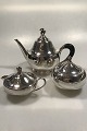 Georg Jensen 
Sterling Silver 
Tea Set No 322 
(1915-1933) 
Measures
Tea Pot H 17 
cm (6 11/16 in) 
...
