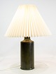Ceramic table 
lamp in dark 
green color by 
Eva Stær 
Nielsen for 
Saxbo. The 
shade is hand 
folded ...