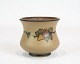 Ceramic vase in 
brown colors, 
no.: 162 by L. 
Hjort.
7,5 x 8 cm.