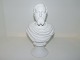 Bing & Grondahl 
bust of Danish 
King Frederik 
VII. 
White parian 
porcelain.
The factory 
mark ...