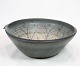 Large grey 
ceramic bowl 
decorated with 
pattern on the 
inside by 
Weiss. The bowl 
is in great ...
