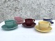 Bornholm 
ceramics, 
Søholm, 
Espresso cups, 
5cm high, 6.5cm 
in diameter, 
1pc Green, 2pcs 
Blue ...