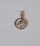 Vintage pendant 
in 8 kt gold 
with clear 
stone. 
Appears 
without stamp 
with is acid 
tested to a ...
