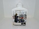 Bing & GrondahlLarge, lidded tea caddie with Carl Larsson decoration