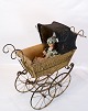Antique baby 
carriage, in 
great vintage 
condition from 
the 1920s.
H - 90 cm, W - 
30.5 cm and D 
...