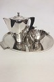 Georg Jensen 
Sterling Silver 
Art Deco Coffee 
Set and Tray by 
Johan Rohde no 
529 A
All with ...