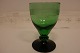 Glass, white 
wine, 
"Hørsholm" from 
Holmegaard
Green glass 
with black
These glasses 
are made by ...