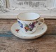 Royal 
Copenhagen Full 
Saxon Flower 
coffee cup 
No. 1800, 
Factory first. 
Measures on 
the cup ...