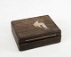 Box in rosewood 
decorated with 
a fish of 
silver, in 
great vintage 
condition.
H - 4 cm, W - 
12.5 ...