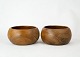 A set of bowls 
in teak of 
danish design 
from the 1960s.
7.5 x 12 cm.