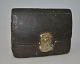 Money box in the form of a purse, painted clay, 19th century Denmark. L .: 11.5 cm. H.:8.5 cm. W ...