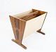News paper rack 
in rosewood and 
canvas of 
danish design 
from the 1960s.
H - 38 cm, W - 
46.5 cm ...