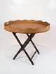 Tray table in 
polished Wood 
and cord from 
the 1970s.The 
tray can be 
removed and the 
legs can be ...