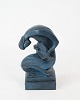 Ceramic figure 
in dark blue 
nuances from 
the 1960s. The 
figure is in 
great vintage 
...