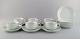 Modernist Bing 
and Grøndahl 
tea service for 
six people. 
1960's.
Consisting of 
six teacups 
with ...