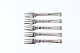 Rigsmønstret 
Silver Cutlery
Made of 
genuine silver 
830s by Frigast 
Sølv
Cake forks
Length ...