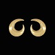 Hans Hansen. 
14k Gold Ear 
Clips #405 - 
Bent 
Gabrielsen.
Designed by 
Bent Gabrielsen 
and crafted ...