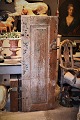 Decorative, 
Swedish wooden 
door from the 
1700s with old 
original 
painted 
decorations 
with a ...