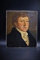 Decorative 
1800s oil 
painting, 
portrait of man 
painted on 
canvas. 
The painting 
is unsigned. 
...