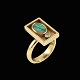 Ole Waldemar 
Jacobsen. 14k 
Gold Ring with 
Opal and 
Diamond.
Designed and 
crafted by Ole 
...