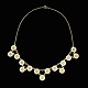 A. Michelsen. 
Gilded Silver 
Daisy Necklace 
with white 
enamel.
Crafted by A. 
Michelsen 1841 
- ...
